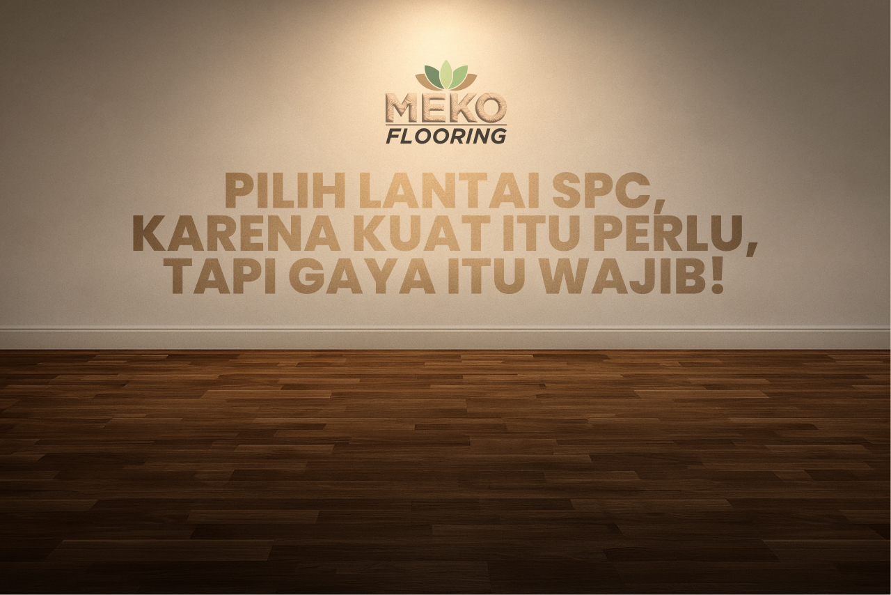 Pilih Lantai SPC, Karena Kuat Itu Perlu, Tapi Gaya Itu Wajib!