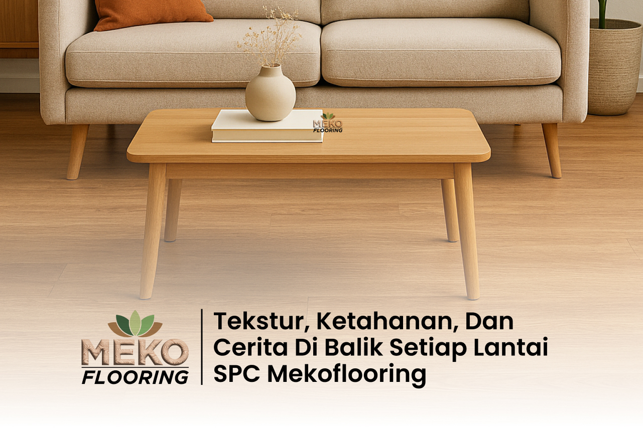 Tekstur, Ketahanan, dan Cerita di Balik Setiap Lantai SPC Mekoflooring