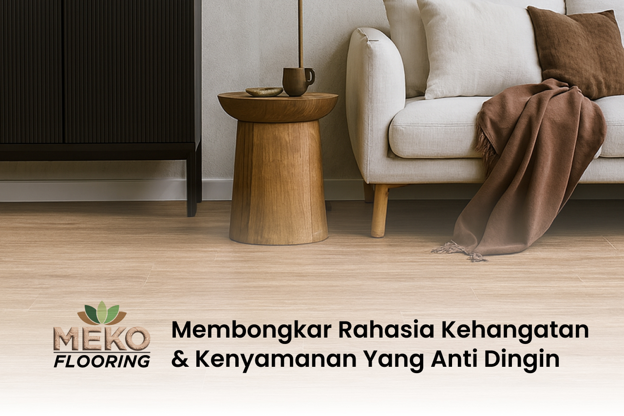 Kenapa Kaki Anda Lebih Bahagia di Atas Lantai SPC? Membongkar Rahasia Kehangatan & Kenyamanan yang Anti Dingin